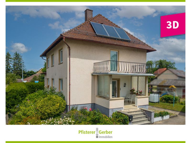 Zweifamilienhaus in ruhiger Wohnlage - ideal als Mehrgenerationenhaus oder zur Vermietung